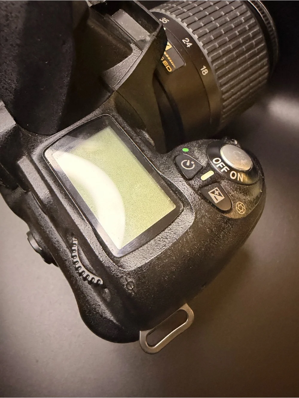 Nikon D50 DSLR Camera + 18-55mm Lens AS-IS Parts Repair